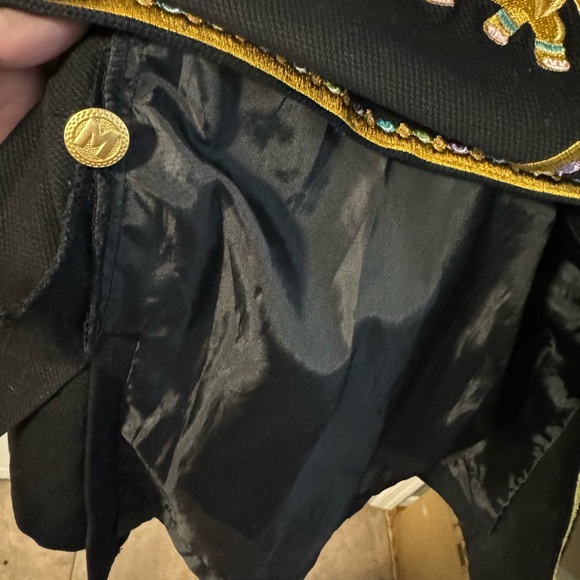 VTG Bob Mackie Wearable Art Colorful Embroidered Elephant Jacket Cotton Oversizd - Picture 12 of 15